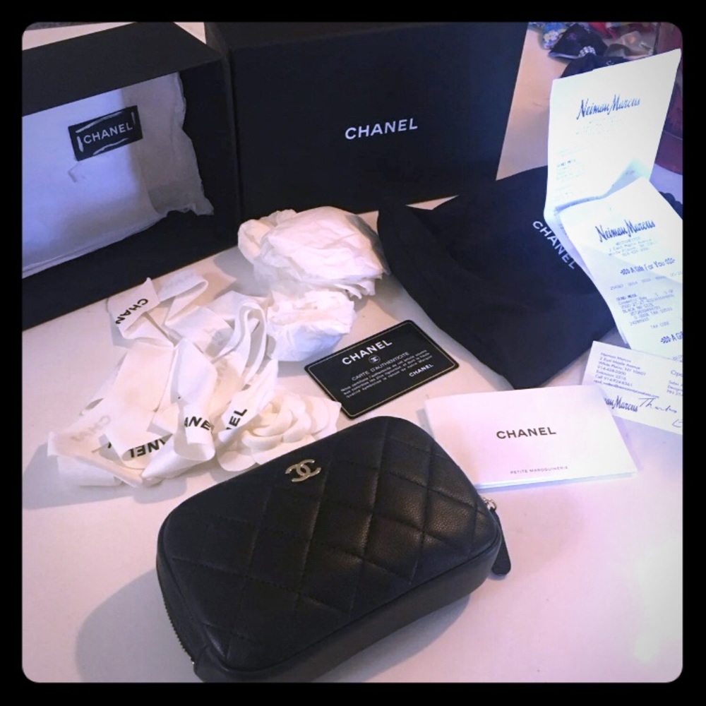 *SOLD* Chanel cosmetic pouch